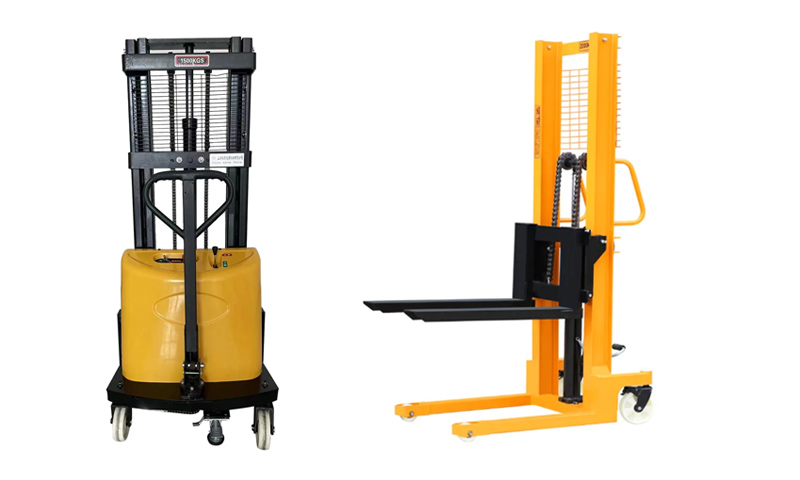 How to use a hydraulic stacker correctly?