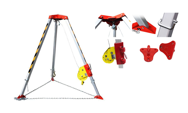 The key role and application of rescue rescue tripods in special environments
