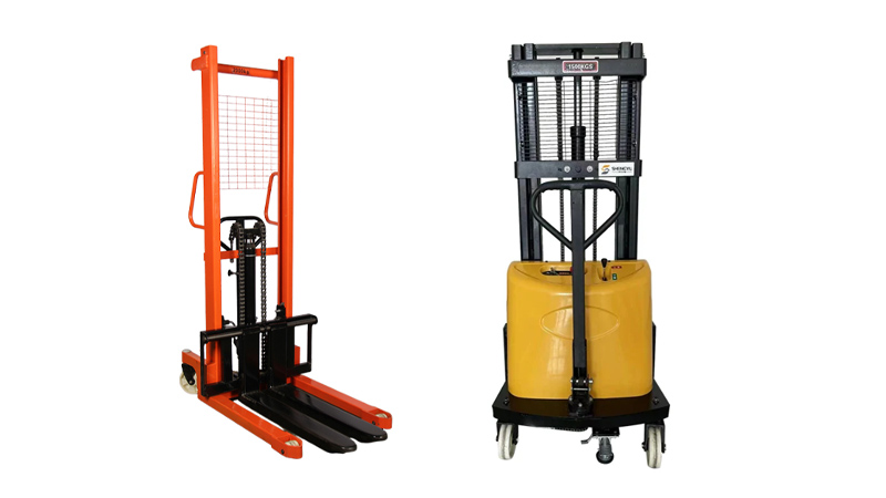 The Correct Operation Procedures for a Hydraulic Stacker