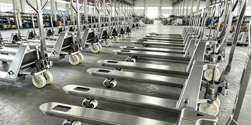 Why Choose the 304 Stainless Steel Hand Pallet Truck?