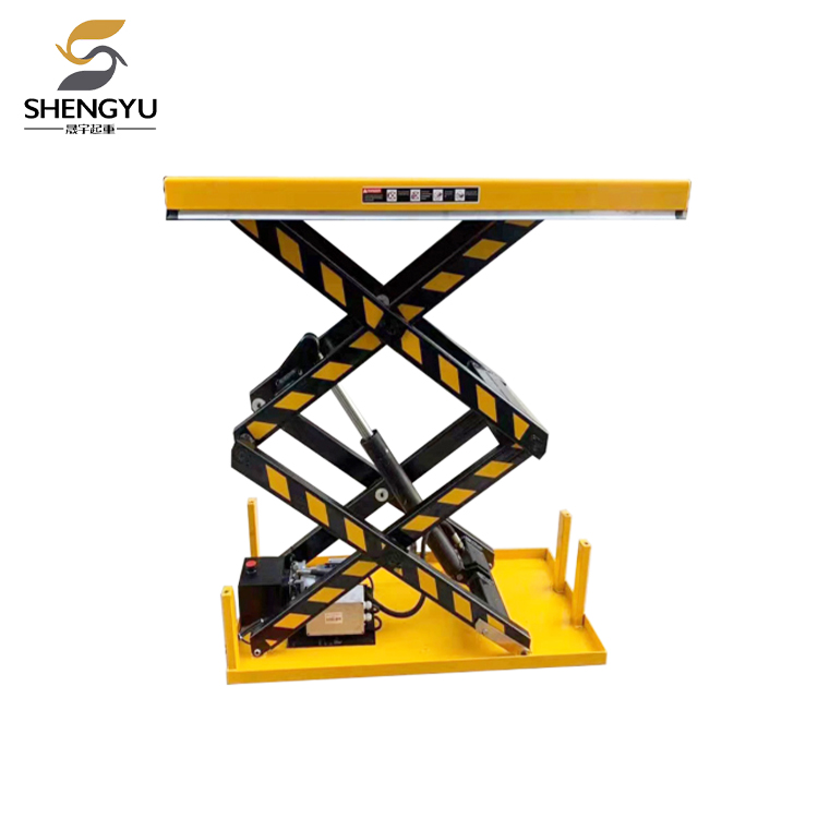 Fixed Electric Double Scissor Lift Platform