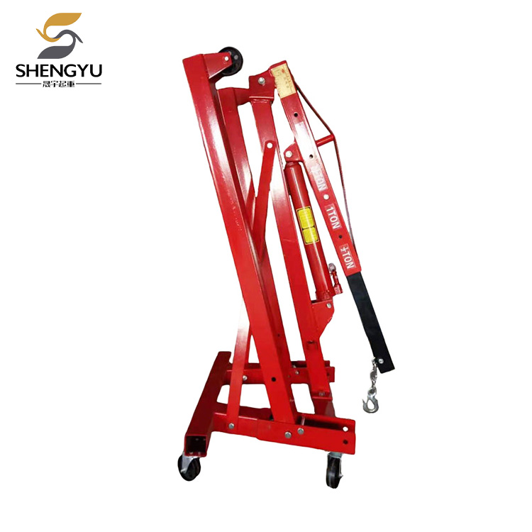 Folding Hydraulic Engine Crane