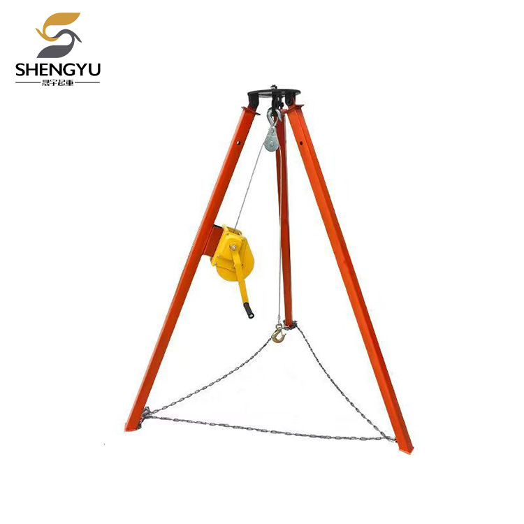 Hand Cranked Lifting Tripod