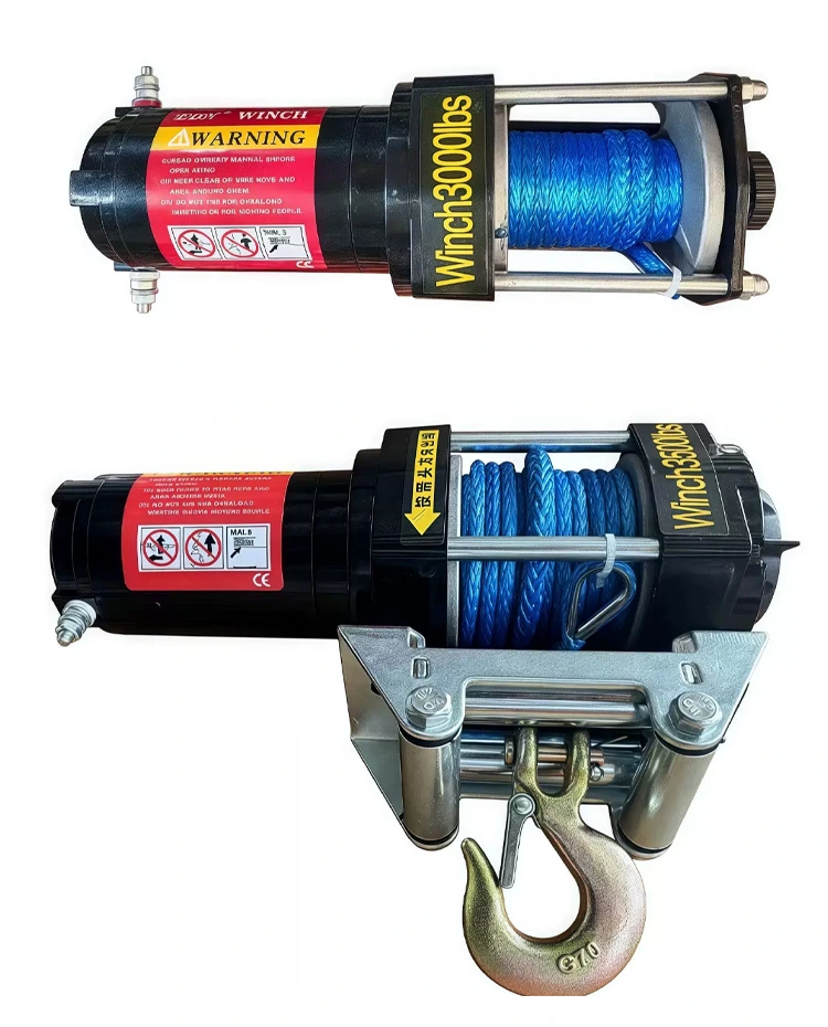 12V24V Electric Winch with Dyneema Rope