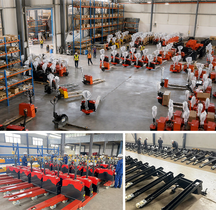Full Electric Rough Terrain Hydraulic Pallet Truck